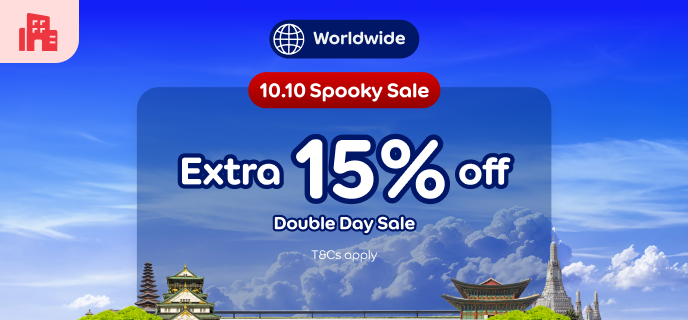 Agoda 10.10 Sale hotel offers