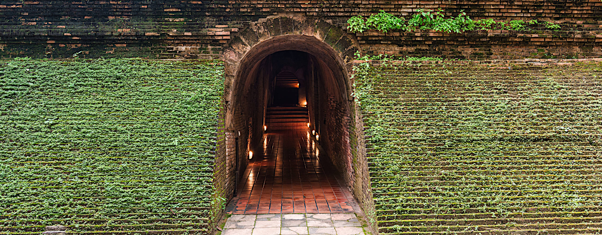 Wat Umong underground tunnels