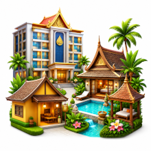 places to stay thailand