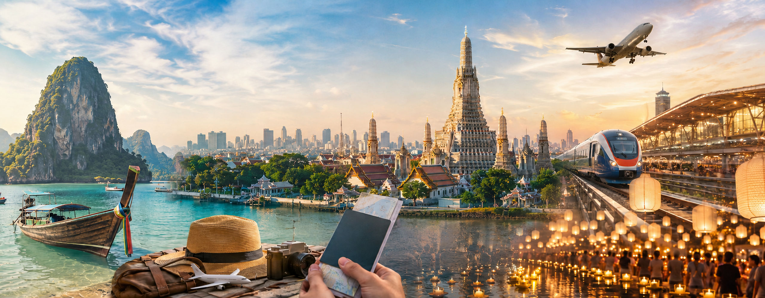 Bangkok City panorama