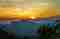 Phu Chi Fa Forest Park sunset