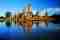 Wat Chaiwatthanaram temple ruins reflection