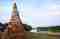 Wat Chaiwatthanaram ruins riverside tour boat