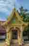 Wat Chiang Yuen Red Temple Golden Shrine